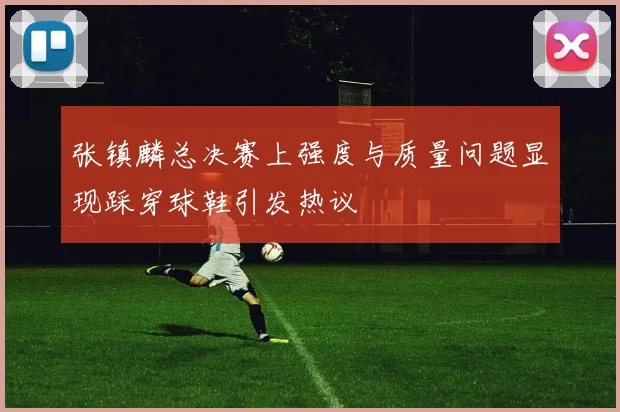 张镇麟总决赛上强度与质量问题显现踩穿球鞋引发热议