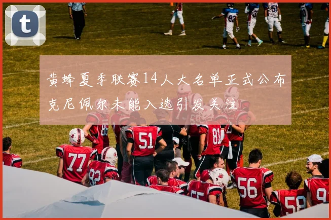 黄蜂夏季联赛14人大名单正式公布克尼佩尔未能入选引发关注